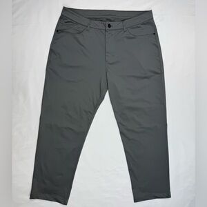 PXG Mens Golf Pants 34 x 28 Tapered Stretch Grey Parsons Extreme B7